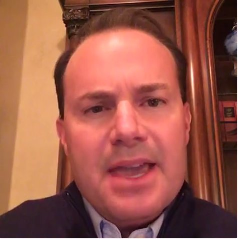 KSL5TV's tweet photo. In a Facebook Live video, @SenMikeLee calls Trump a distraction, says he should step down. https://t.co/Zb15nv72rf #utpol #KSLLive https://t.co/a5P5sL0s4j