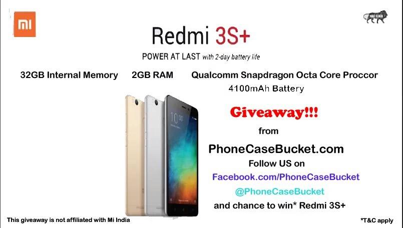 PhoneCaseBucket's tweet photo. Follow our https://t.co/6RM6oLL80z page and you could have win a brand new #Redmi3SPlus LIKE our FB and Share it. https://t.co/PhVOS6hLWo