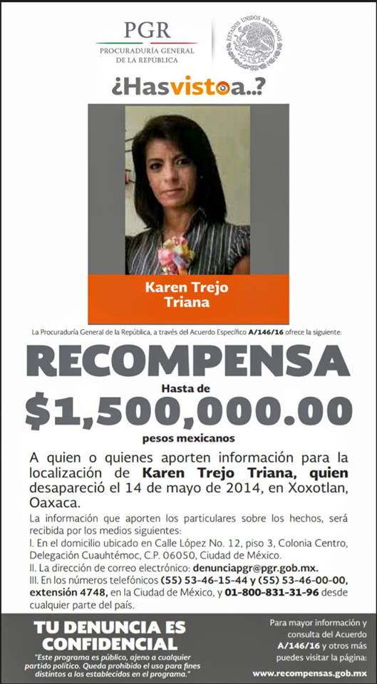 KTT_2014's tweet photo. @CarlosLoret Les pedimos que nos ayuden a compartir y dar RT.  Muchas GRX por su apoyo. https://t.co/PXM5tMEff5 #PodemosLocalizarla