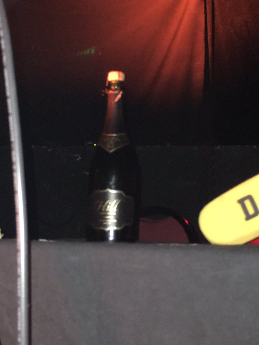 SmarkStoner's tweet photo. I'm so stoned I wonder when @BroJBrody is gonna pop this bottle of bubbly that hasn't been on ice all night? #Hoodslam #TopShelfShit https://t.co/6a8Q56GvWX