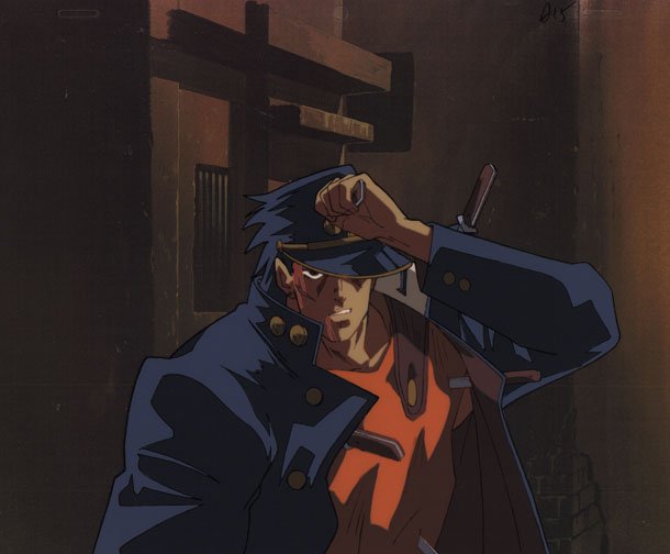 Original JoJo's Bizarre Adventure Anime Cel