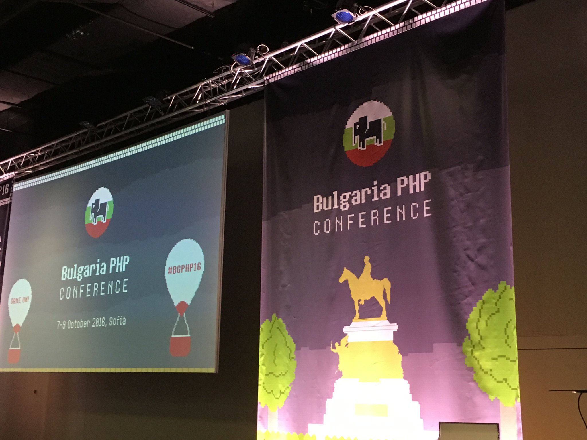 BGPHP 2016 stage just before the opening remarks