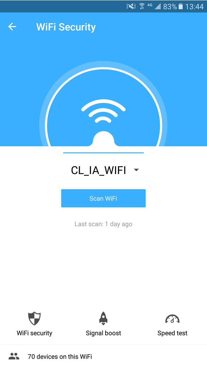 HiSecTeam's tweet photo. Have you seen our brand new feature - WiFi Security? WiFi examination and enhancement #HiSecurity #WiFi ▷https://t.co/V25arifE3M #wifiboost https://t.co/KmBogkII5R