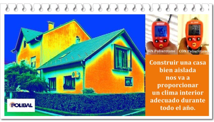 polibal's tweet photo. Curioso! Si medimos la temperatura de una vivienda ANTES Y DESPUÉS de proyectarle #espumadepoliuretano DISMINUIRÁ entre 10-15 grados https://t.co/NQtDWmaT3L
