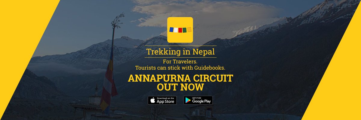 honeyguideapps's tweet photo. 'Annapurna Circuit' is OUT NOW. Go download 'Trekking In Nepal' Mobile app. @honeyguideapps https://t.co/peOJMWuY1z