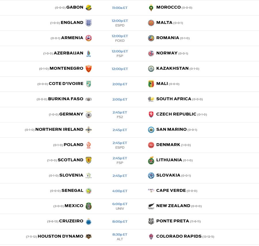 International break but come join us at 11 for England vs Malta. Come kick it with $5 Signature drinks and $3.50 Newcastle drafts all day!!!