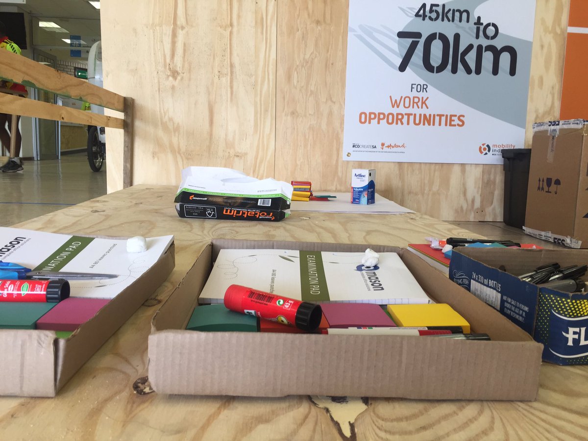 cocreateSANL's tweet image. Let's get creative! @BikeHackCT setting up the #MobilityHack | we will open at 10:30 with Minister @alanwinde