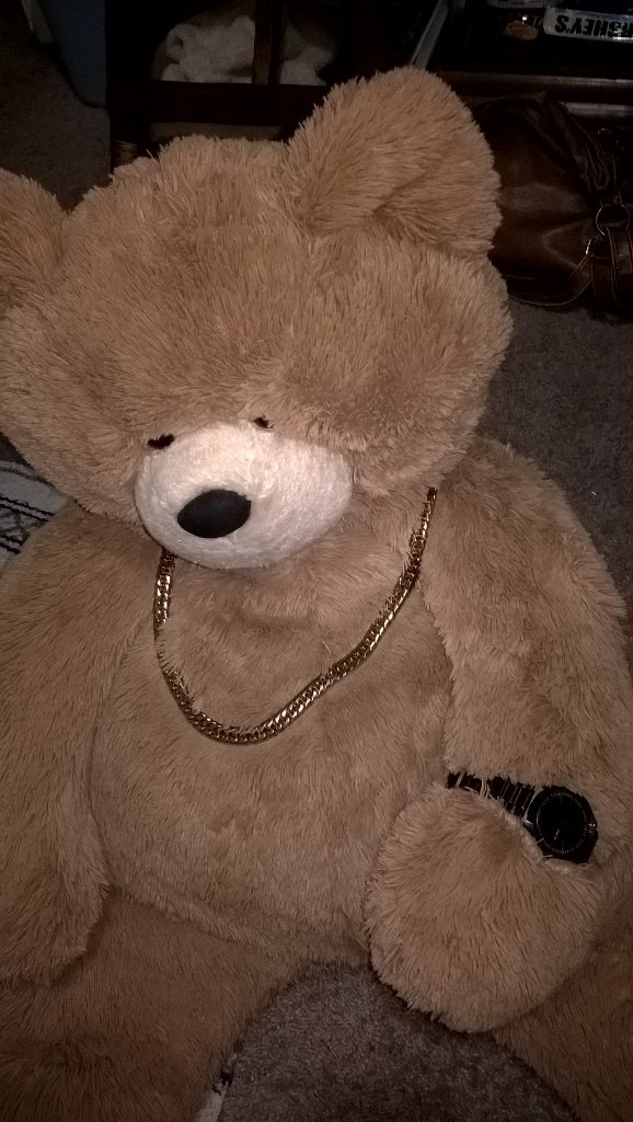 5atanicHispanic's tweet image. Teddy bear pimpin #nixonwatch #sentryss #goldgods #18k #cubanlink