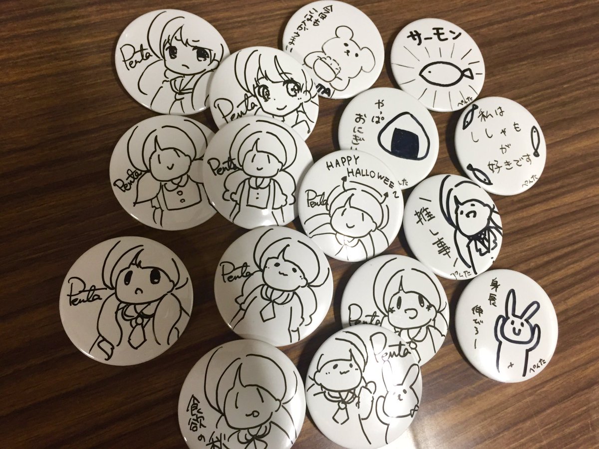 会場にコラボ缶バッジのガチャガチャがあるのですが、シークレット