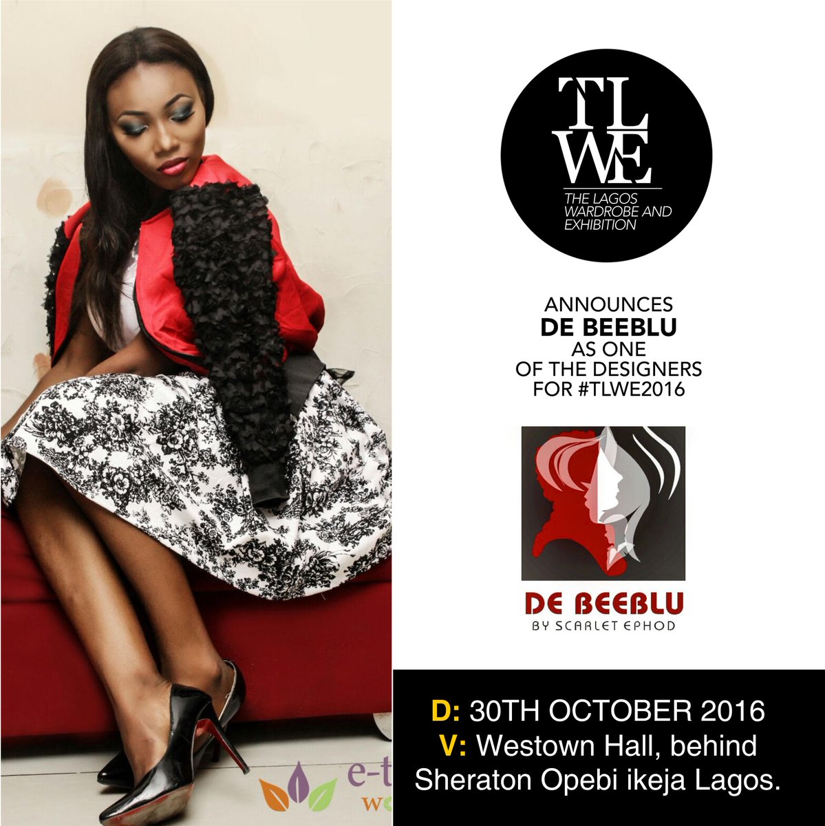 Iyalaje_'s tweet photo. Some Designers Showcasing at #TLWE2016
Venue: Westown hotel
Date: 30th Oct 2016
Time: 2PM
Powered by @tlwexhibition https://t.co/NiIP14WCJu