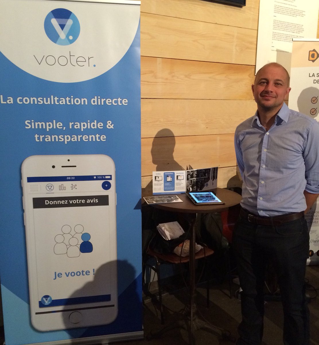 Bienvenue au forum de la Civic Tech, <a href="/vooter_world/">Vooter.co</a> @labellevilloise #civictech #intelligencecollective #engagementcitoyen