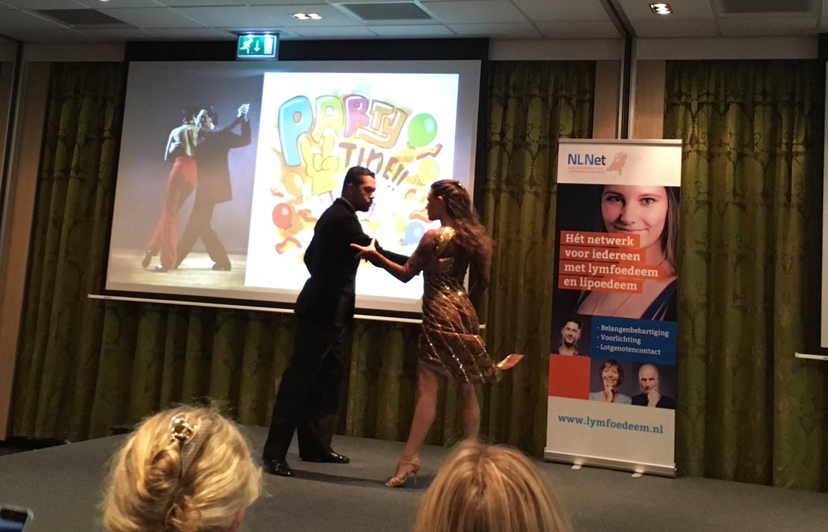 #NLNetcongres over #lymfoedeem en #lipoedeem - It takes 2 to tango - van start met fantastische openingsdans