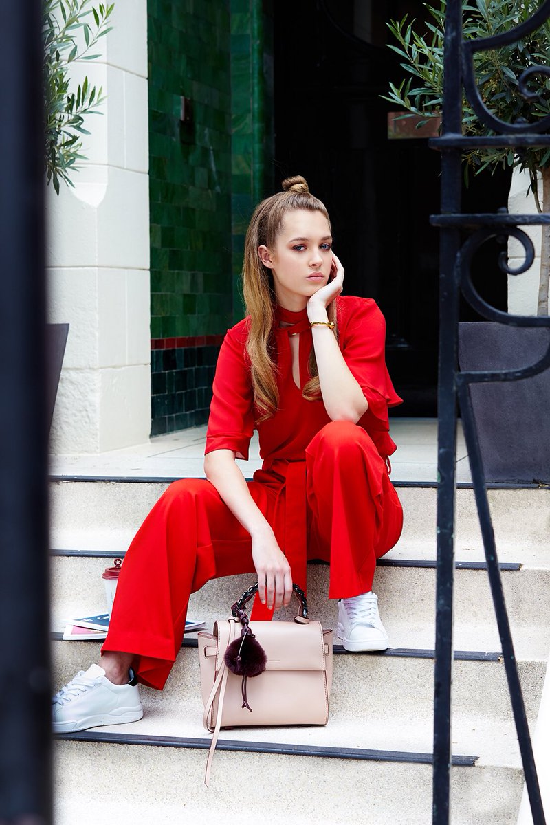 Love this <a href="/SforShoko/">S for Shoko</a> #red look on Ally at <a href="/NextModels/">Next Models</a> in the #fall issue. shoes <a href="/ChiaraFerragni/">Chiara Ferragni</a> purse <a href="/ElenaGhisellini/">ElenaGhisellini</a> jewelry <a href="/Unode50_com/">UNOde50</a>