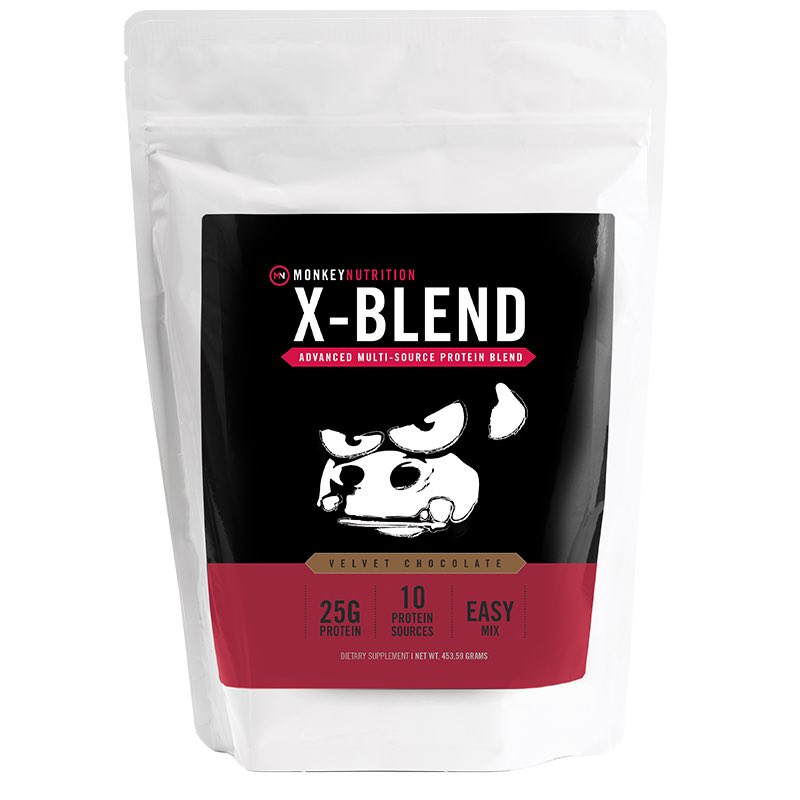 Upgraded X-Blend coming soon! Now with ProHydrolase (absorbs 3x more #protein), hemp protein, increased WPI &amp; all natural flavour. #fitness
