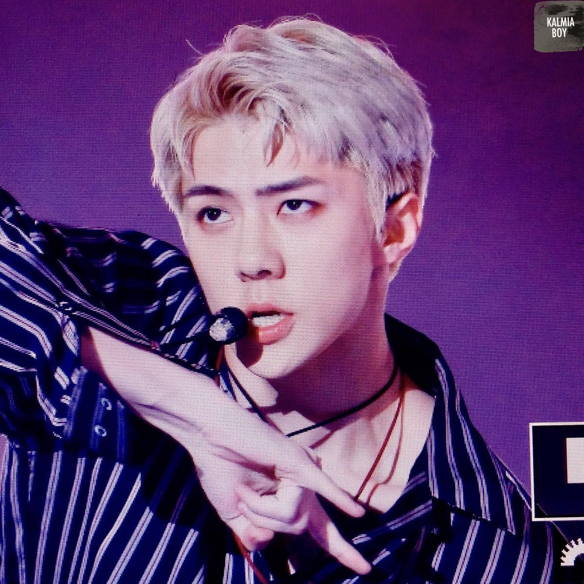 KALMIA_BOY's tweet photo. 161008 MBC KOREAN MUSICWAVE #SEHUN #세훈 😚😚😚😚 https://t.co/2TCQS2OdSG