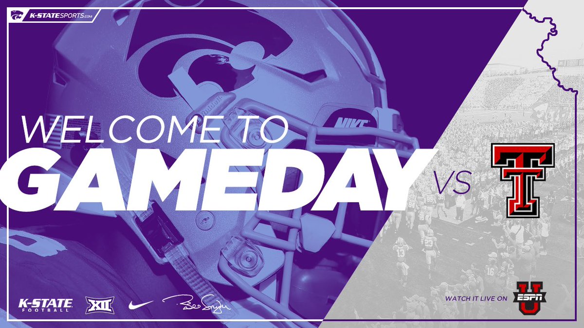 KStateFB's tweet photo. IT'S GAMEDAY! #KStateFB 😼🏈 https://t.co/nKuZ0ZsNmd