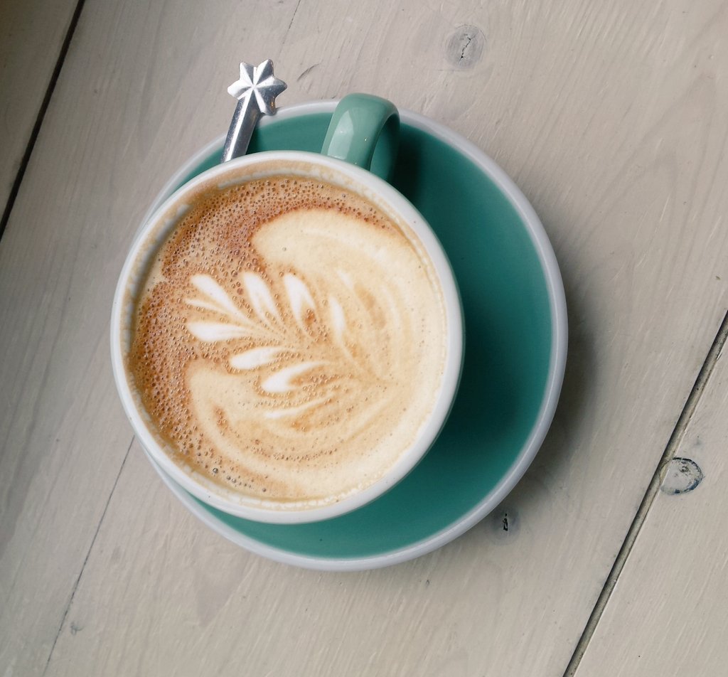 RobinKTriplett's tweet photo. Starting off the #WeekendOfJeremy with a strong coffee. #Coffee #coffeeshop #pittsburgh #constellationcoffee https://t.co/bVgi0F0MCl