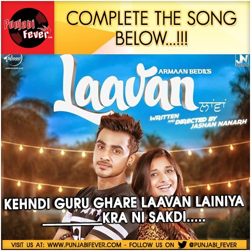 punjabifevertv's tweet photo. #Ban100 Folks
Complete song lyrics by #ArmaanBedil

@punjabi_fever https://t.co/uJ8h4QRqJC