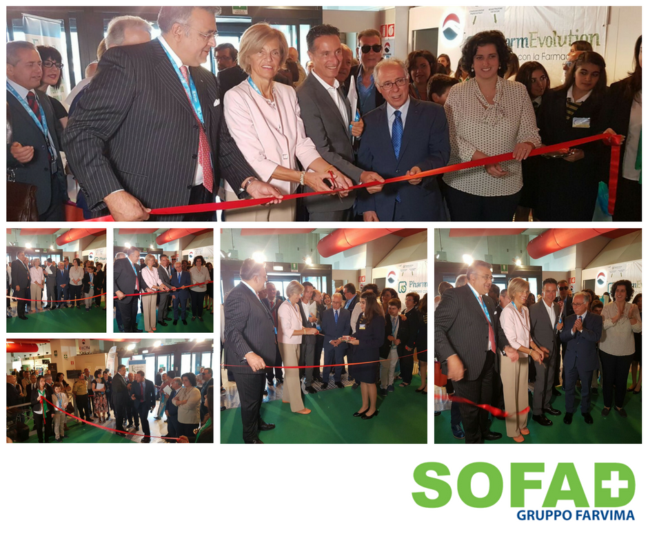 farvima's tweet photo. Col taglio del nastro, si apre ufficialmente il #Pharmevolution2016! #SOFAD gruppo #FARVIMA vi aspetta allo stand B13 https://t.co/YDnaOr6eDH