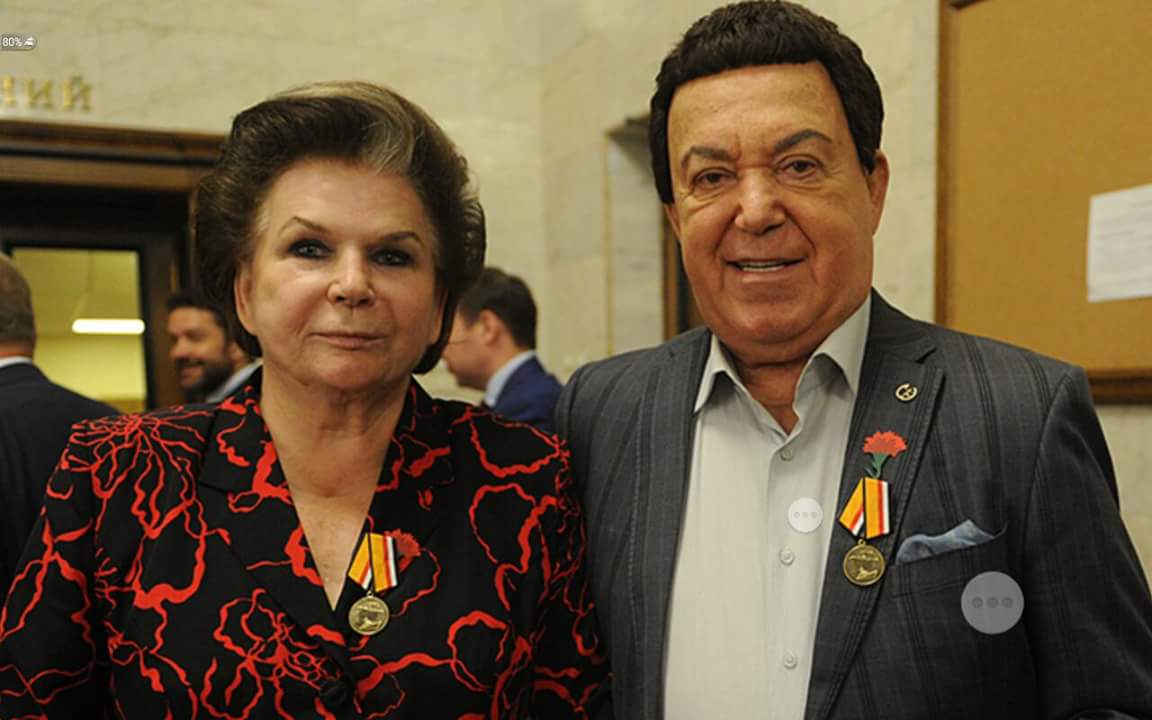 Главный голос СССР и первые в мире советские космонавты. Главный голос СССР и первые в мире советские космонавты. Иосиф, Кобзон, артист, гордиться, людей, народный, космонавт, первый, Гагарин, Народный, огонек, РСФСР, летчиккосмонавт, Герман, Титов, время, съемок, телепередачи, Голубой, совершивший