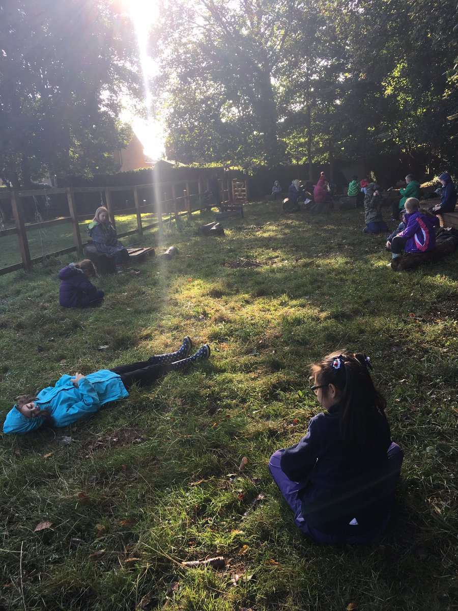 grangecpschool's tweet photo. And breathe... Mindfulness outdoor session 😌 https://t.co/hc74vUsJMN