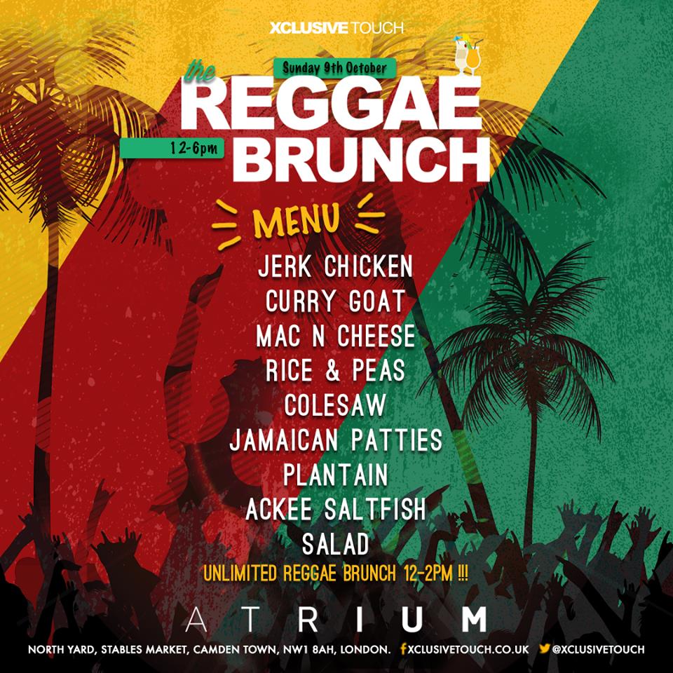 Atrium_Events's tweet photo. Excited about the #ReggaeBrunch tomorrow! Get your #tickets here https://t.co/Dgbv1md8rX #atriumkitchen #camdenmarket #foodie #eeeeeats https://t.co/pPvGkAFsQZ