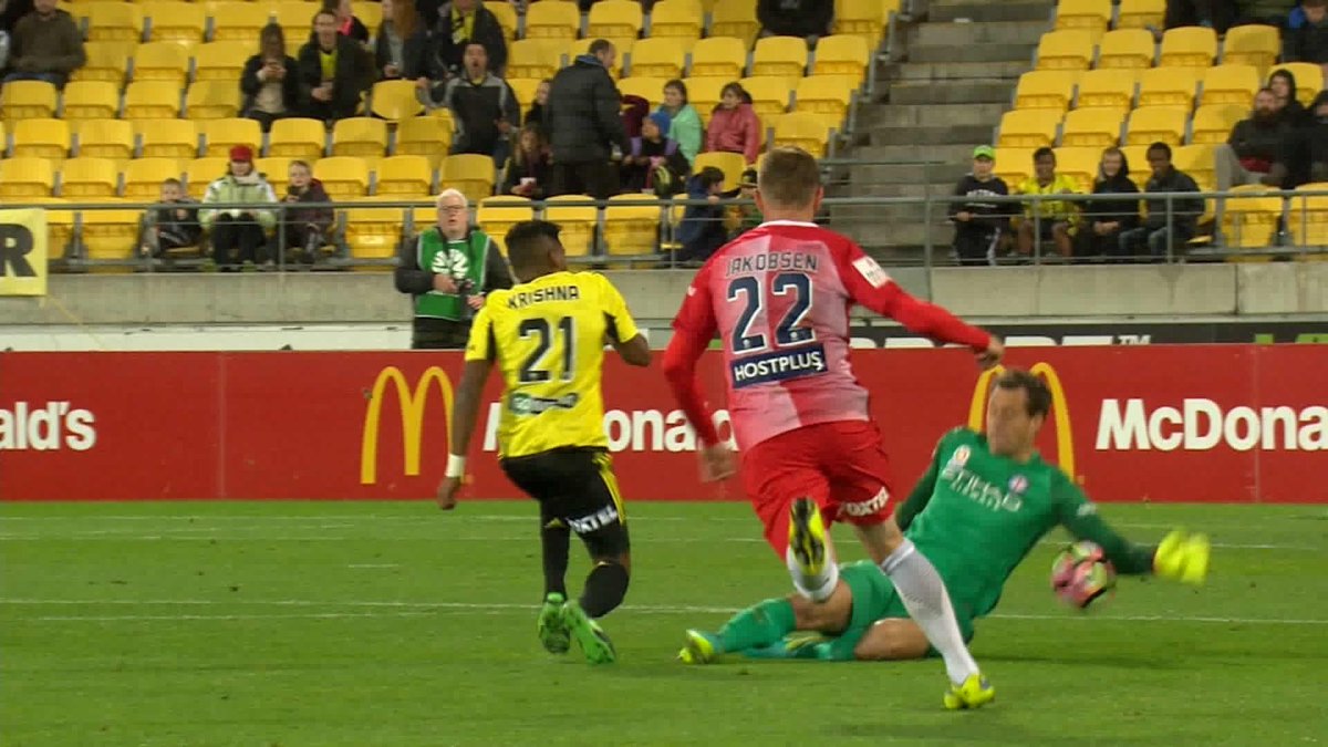 StokeLoudProud's tweet photo. Thomas Sorensen was sent off for Melbourne City today- the first red card of his career https://t.co/9jSc1uCiZd https://t.co/65iO1zS5XL