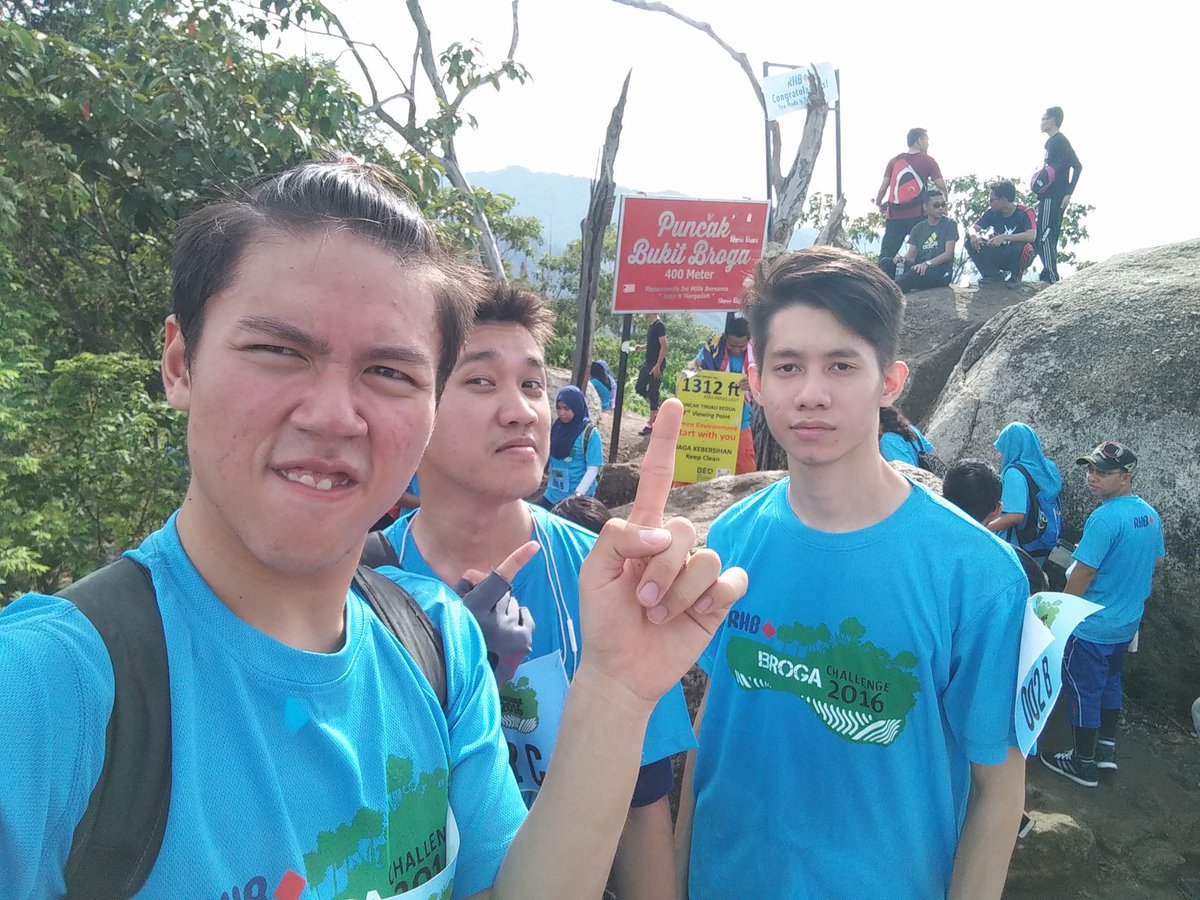 Luqman147's tweet photo. From the beginning till the end 💪💪
#RHBBrogaChallenge2016 
#Team002 
#HelloCrampsMyOldFriend https://t.co/YNgSRyg6Ey