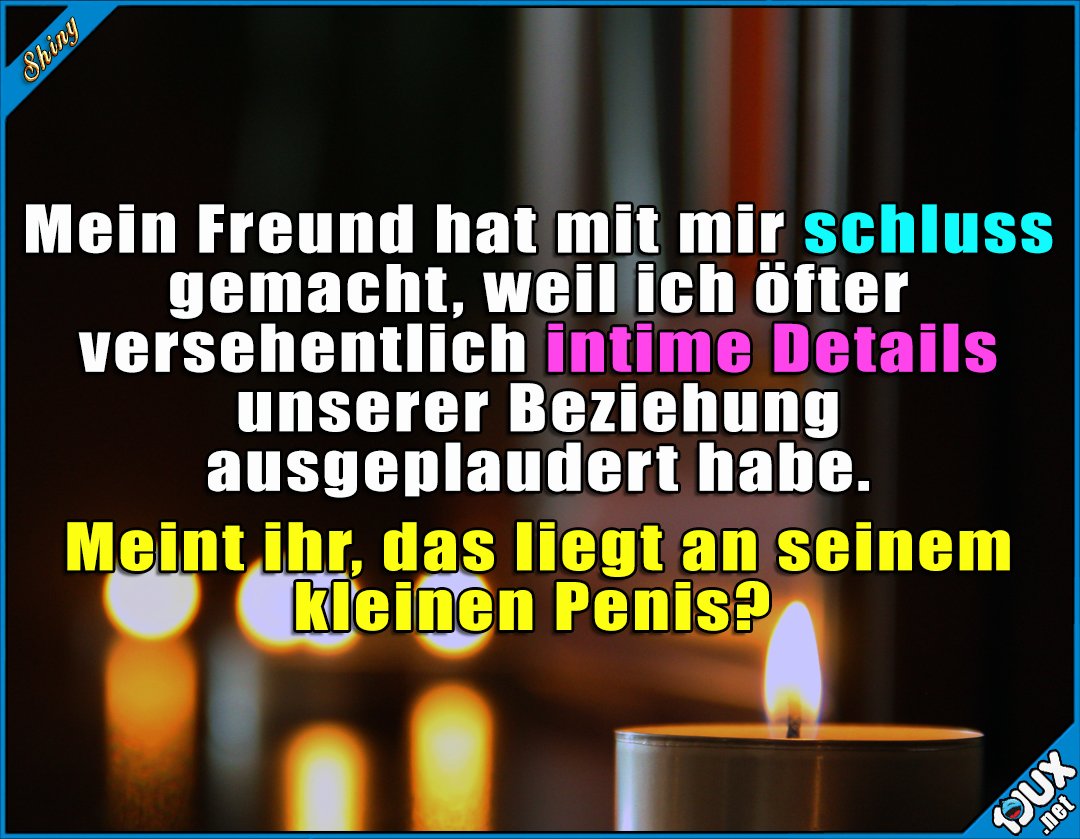 Hat kleinen penis freund Der Penis