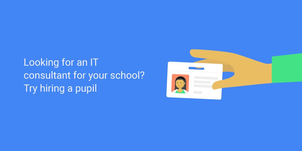 GoogleForEdu's tweet photo. Great things happen when tech-savvy pupils become the schools' IT leaders https://t.co/v93FzE1SGQ #Edutech https://t.co/7GUTD20dfH
