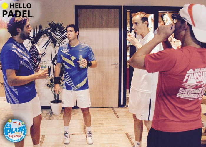 HelloPadel's tweet photo. #PadelWeekend #LaPlayaPadel @CarpeDiemBijOma #NowindNoRainNoExcuses #LetsPlay #Padel #HollandPadel #HelloPadelTrip #HelloPadel @HEAD_PADEL https://t.co/6NRQRLhLGm