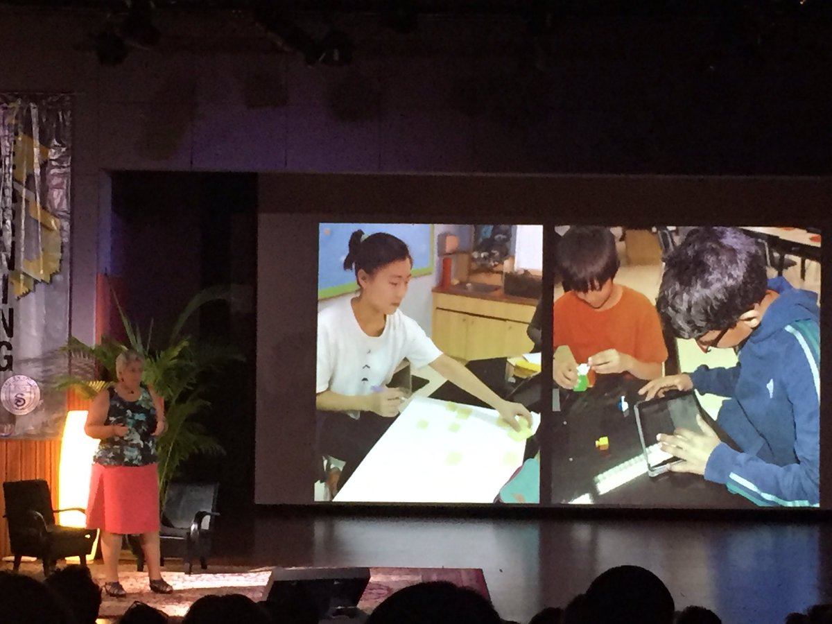 davidrynne's tweet photo. Lessons from Lori: disrupt the ordinary, unleash passionate self directed learning. Wow! @lori_uemura #learning2 https://t.co/HEKLeAgkSl