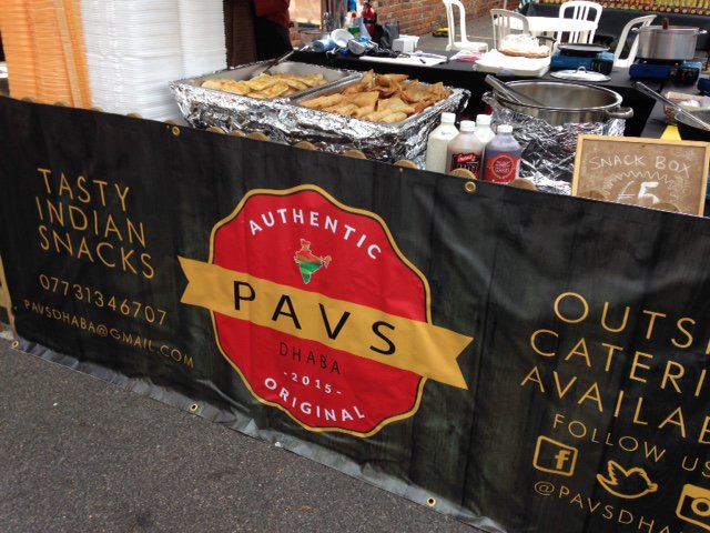 Enjoying wonderful Indian food @maltonfoodfest before our afternoon performance of Great Expectations at Blueball Inn in <a href="/RyedaleBookFest/">RyedaleBookFestival</a>