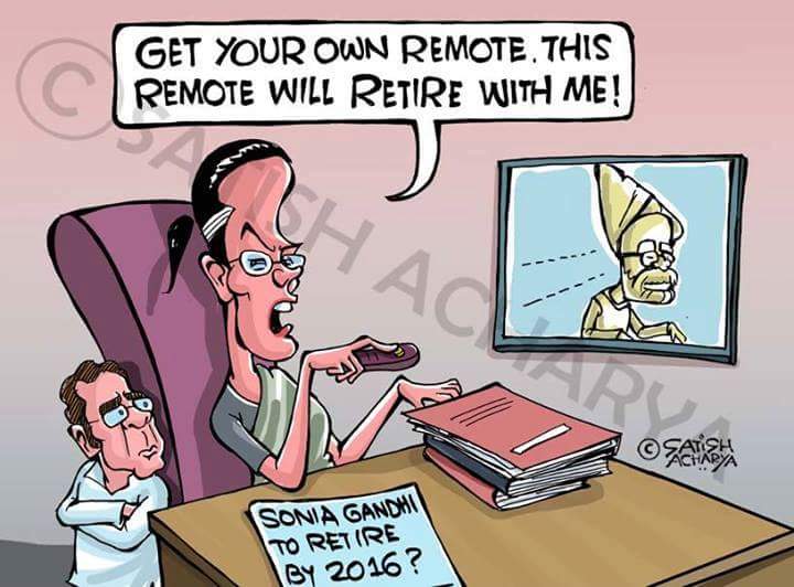 SJVatsal's tweet photo. #Toon-"Congress- #Pappu for his own Remote in sibbal."
(#AirForceDay
#Modi #India #SaluteIndianArmy #IStandWithForce #IndianAirForce ) https://t.co/603DxhtDGl