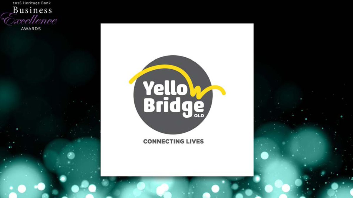 TCOCHBBEA's tweet photo. Congratulations to Yellow Bridge Queensland category winner Community &amp; Not For Profit #hbbea2016 https://t.co/42gCmJuimR