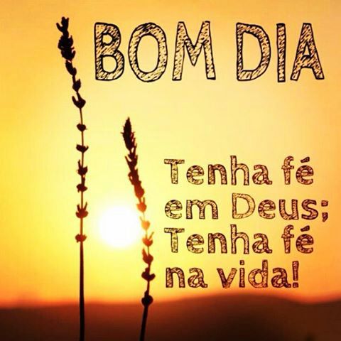 Bom dia....