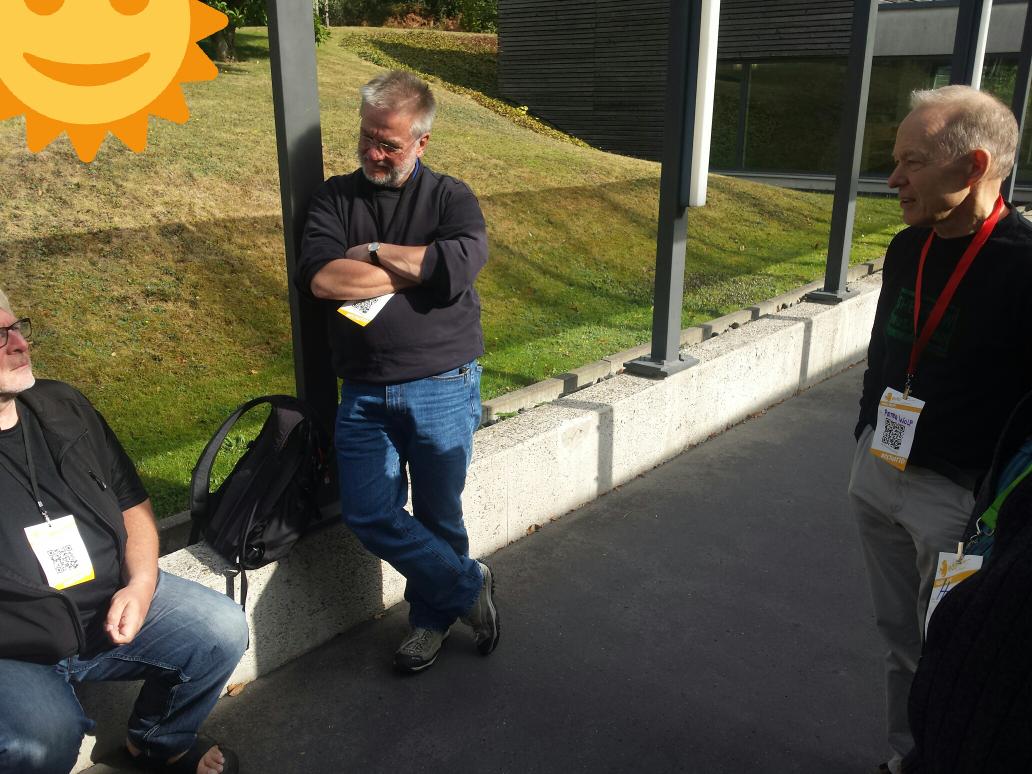 EdwardsMonty's tweet image. Session in  die Sonne verlegt &quot;Wer bin ich und was mach ich hier eigentlich!? #echat16