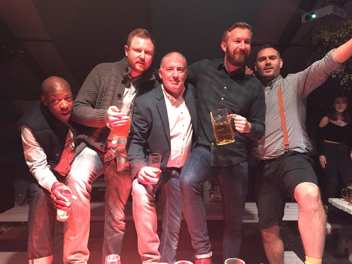 Isobel_Bruce's tweet photo. Great night last night at @OktoberfestBham @oldcrownbham 🍻 #loveastein #beers #yodelling #hanging https://t.co/E24PmB5Qwz