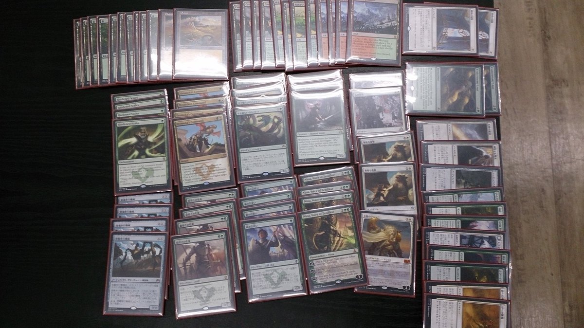 Bigmagic秋葉原店 Mtg Bm秋葉原フロンティア第1回目の3 0デッキは緑白硬化した鱗デッキと青赤アーティファクトでした フロンティアは一体どのような進化をしていくのでしょうか これからも目が離せません