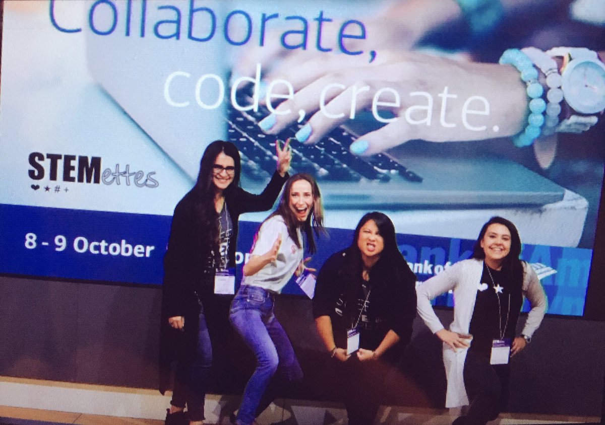 JanaNovohradska's tweet image. We are passionate to get things done! #foodcodewknd  @BofAML @aimafidon @Stemettes