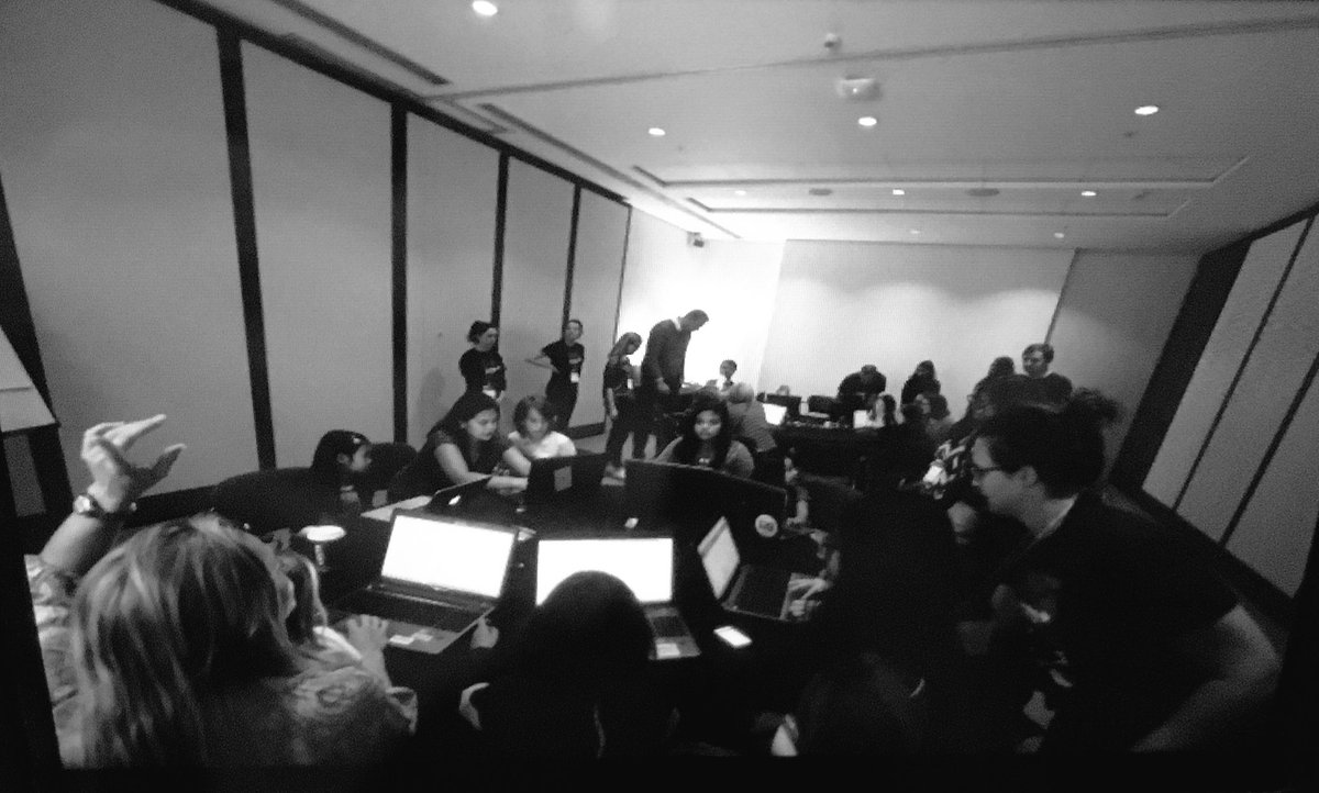 JanaNovohradska's tweet image. In full swing #foodcodewknd @BofAML @Stemettes