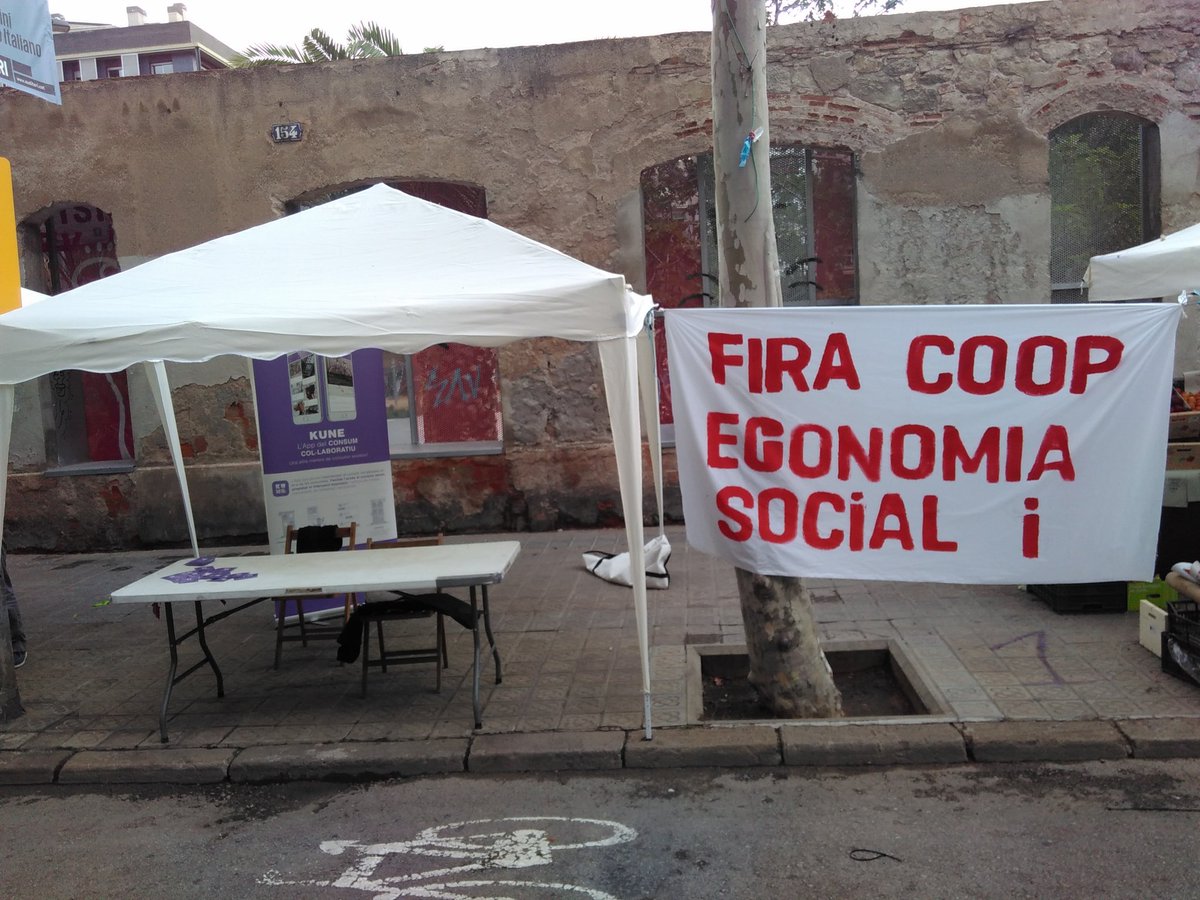kuneapp's tweet photo. Fira d'Economia Cooperativa Social i Solidària de l'Esquerra de l'Eixample. Un plaer! https://t.co/a7pBbPBj1Q