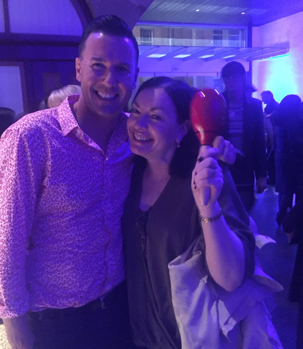 So nice to see you back at <a href="/ballaratcabaret/">Ballarat Cabaret</a> <a href="/griffiths_micky/">Micky Griffiths</a>! 😍❤️😘We absolutely loved the show! #livvieandpete #maracas  #whenmybaby 🎶