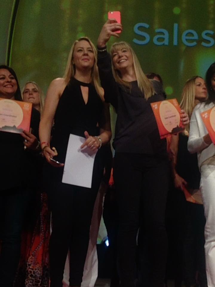 Juice plus sales coordinator on stage recognition!!! Love this company!!!! #JPBOURN16