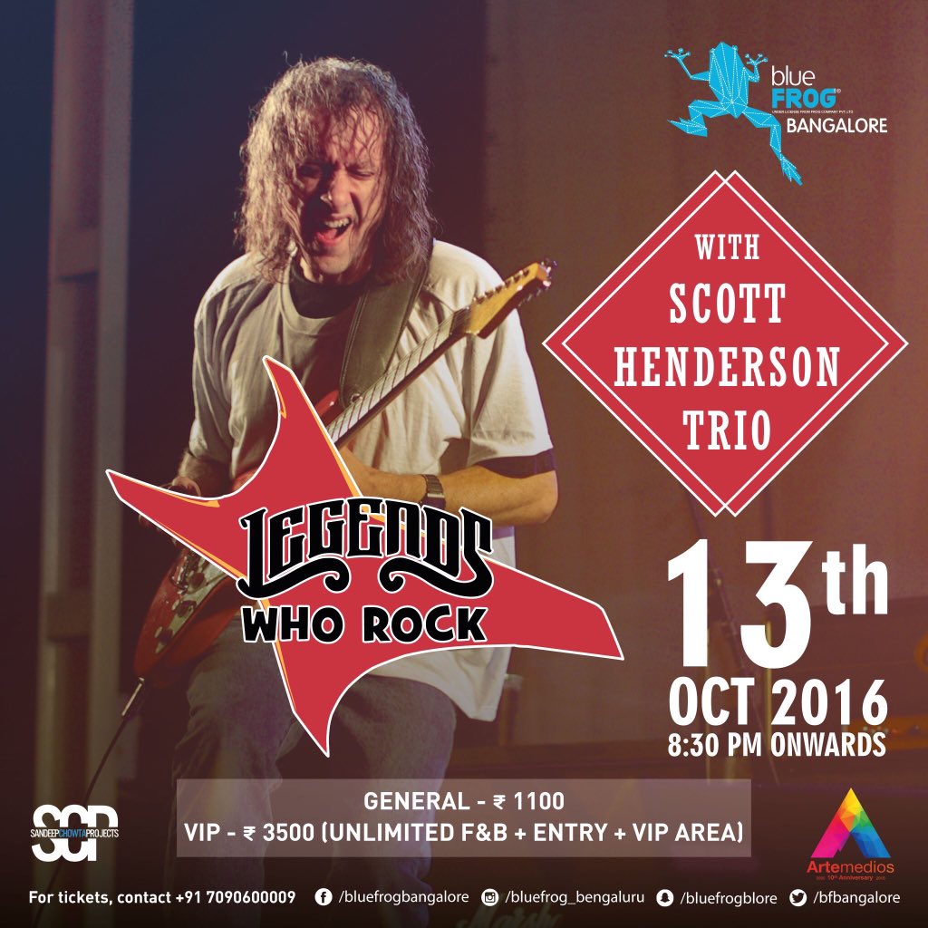 WeAreFRR's tweet image. #Bangalore Who is ready to catch Scott Henderson live at @bfbangalore ?

#ContestAlert #FRRGiveAway #LegendsWhoRock