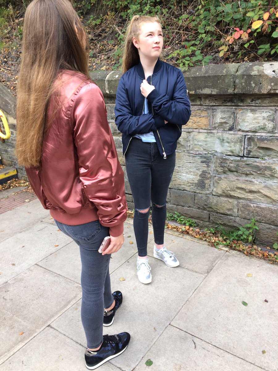 Off to the grand final at old Trafford, these 2 think there of to a fashion parade