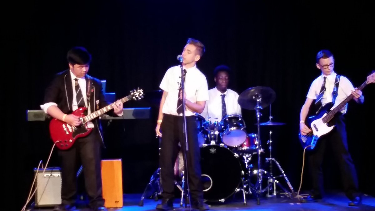 A great time had by all as our Jazz Band and student band perform at the #pineapplepunchfest in the Dugdale Theatre. Bravo! <a href="/EnfieldCouncil/">Enfield Council</a>