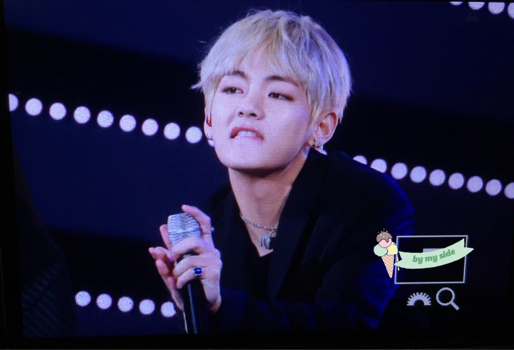 V to Kim Taehyung real quick