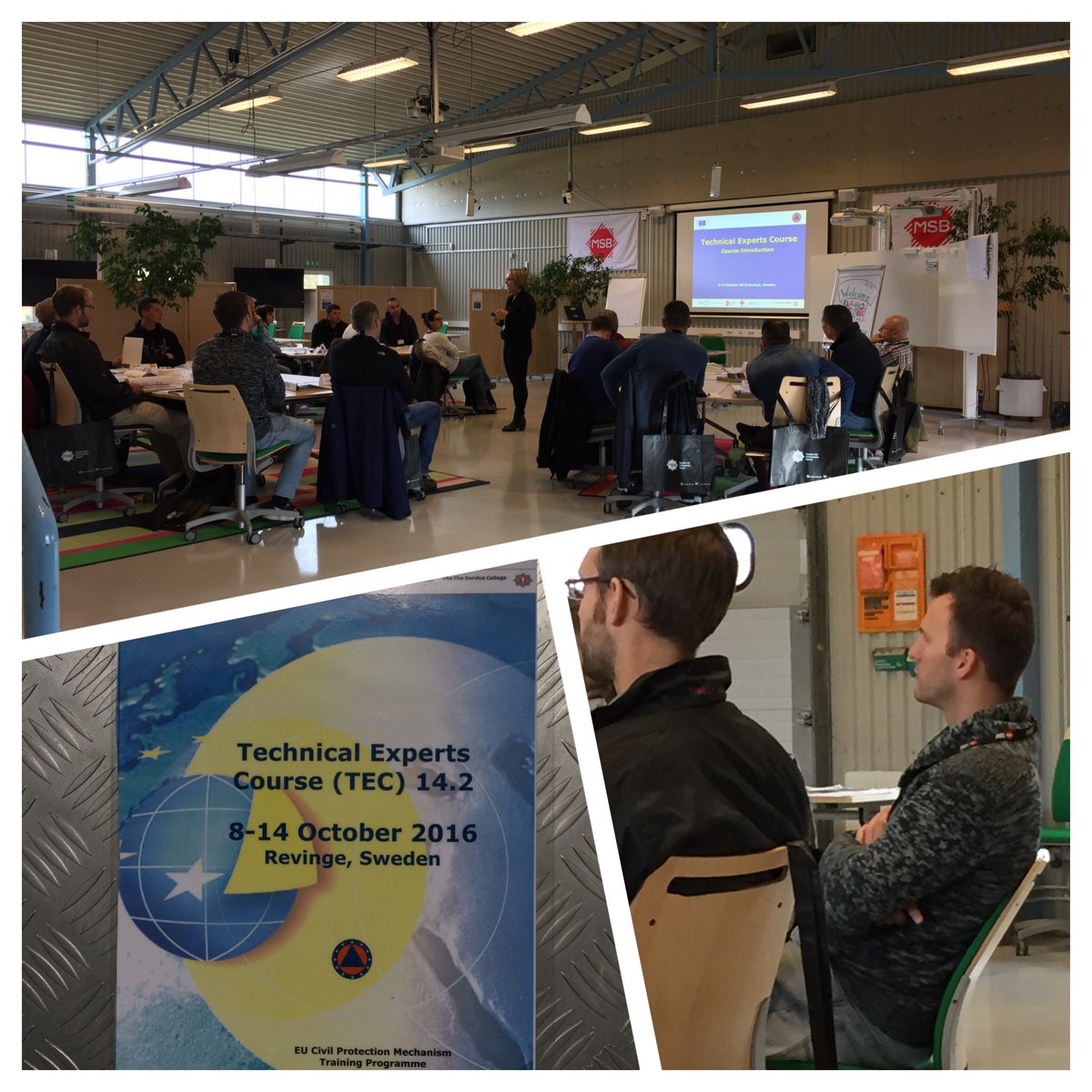 StahleTanja's tweet photo. Kicking off the Technical Experts Course at Revinge College @MSBse https://t.co/uTx4U65ifl