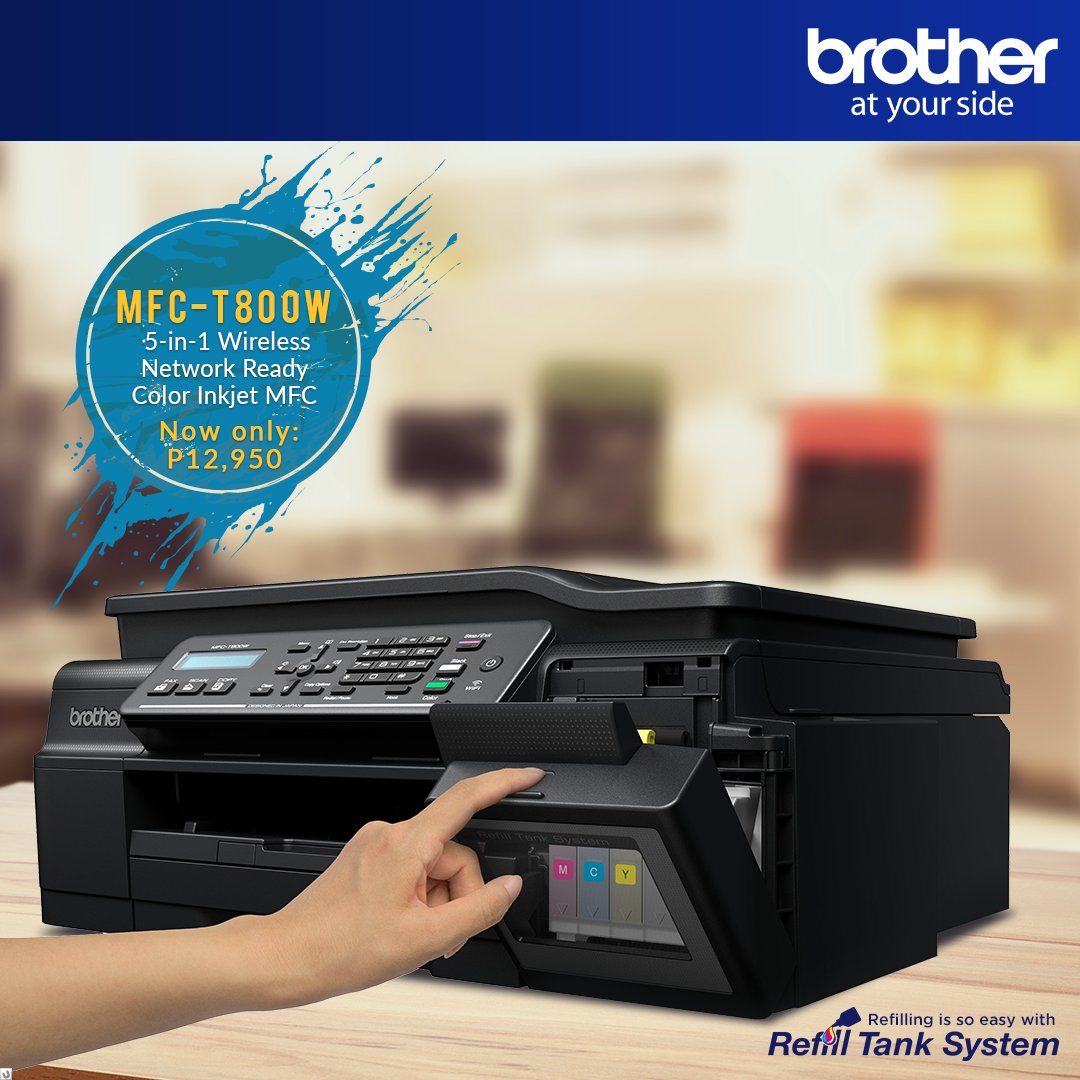 BROTHERPhils's tweet photo. Avoid frequent and costly printing with Brother's #RefillTankSystem. Make ink refilling quicker and easier! #BrotherPH #BrotherAtYourSide https://t.co/Y1E5dQK0yW